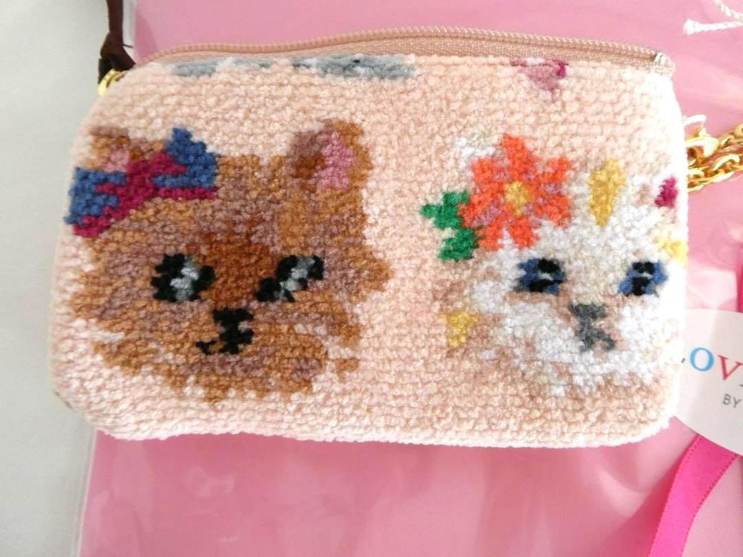フェイラー】ラブラリープリティーキャッツ キー&カードポーチ フェイラー】ラブラリープリティーキャッツ キー&カードポーチ
