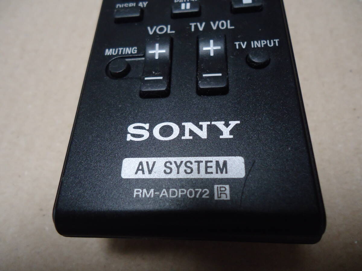 SONY 純正リモコン RM-ADP072 英語表記 (RM-ADP099W)|Yahoo SONY 純正リモコン RM-ADP072 英語表記 (RM-ADP099W)|Yahoo