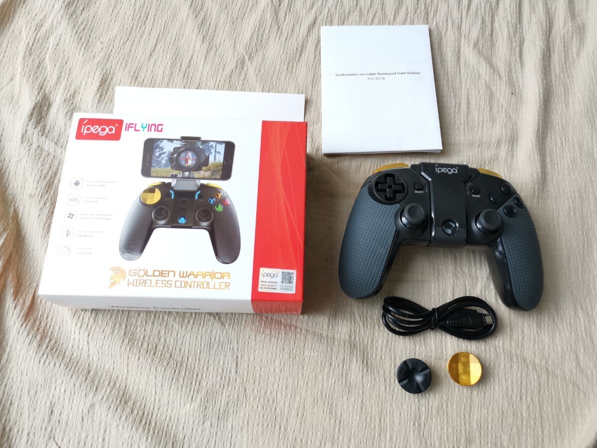 IPEGA PG-9118 ゲームパッド Bluetoothコントローラー PCゲーム