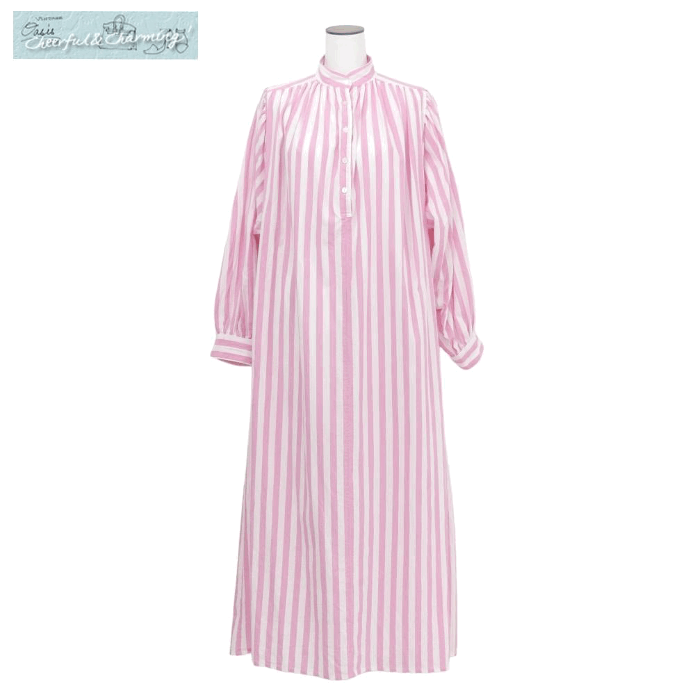★美品★TEN × ロンハーマン別注カフタンドレス★ピンクストライプ★ TEN×Ron Herman Strawberry Kaftan Dress Release News