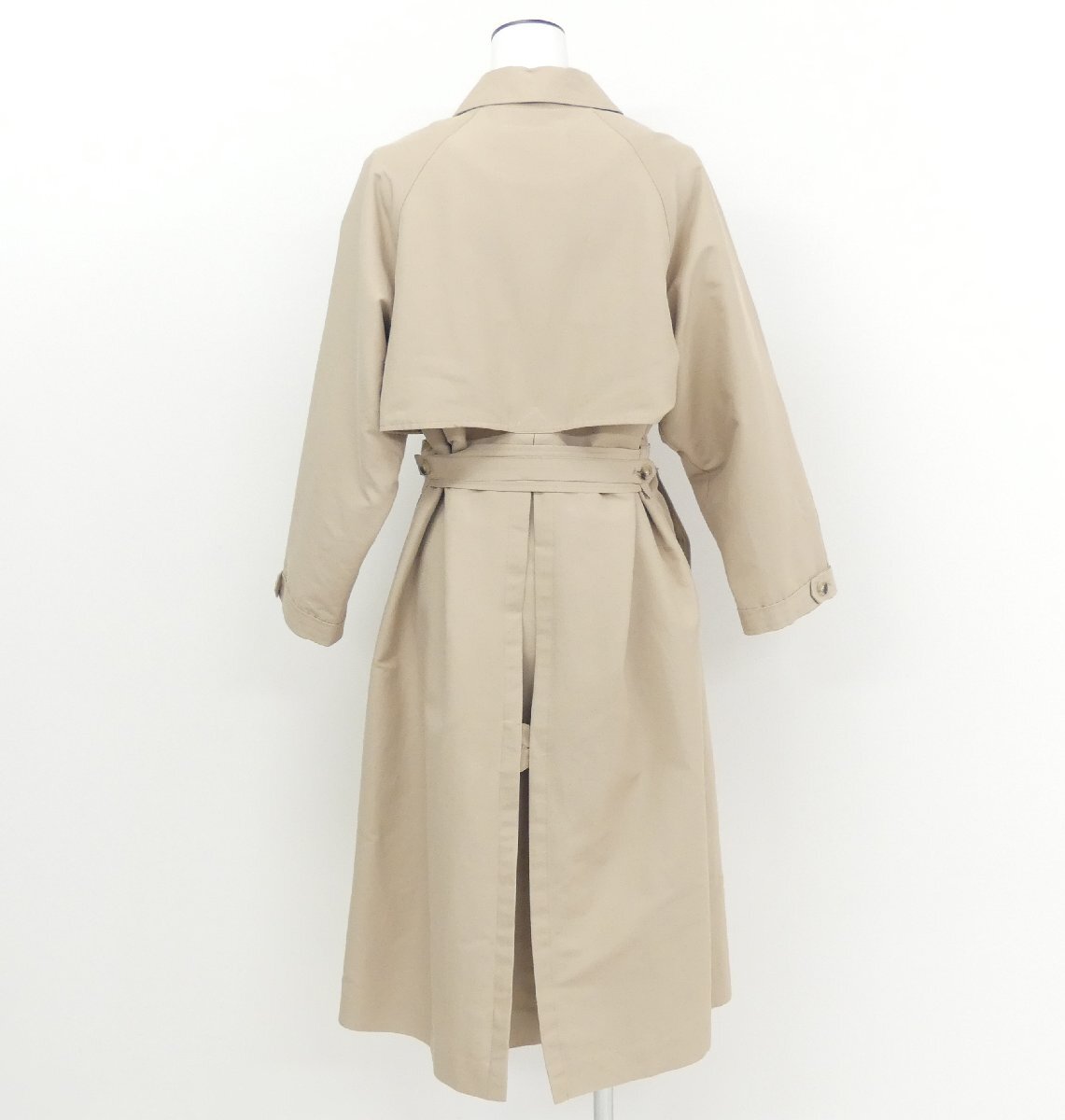 【Na.e】美品　23SS　ステンカラーコート　ベージュ　F　コットン Na.e】美品 23SS ステンカラーコート ベージュ F コットンの通販