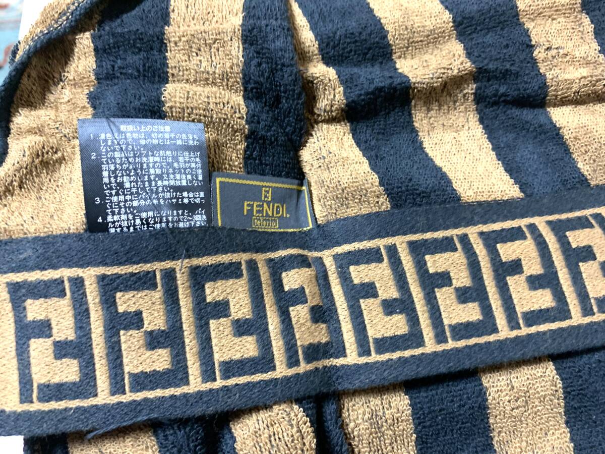 FENDI フェンディ タオルケット 140x200cm 綿100% 日本製 大津 FENDI フェンディ タオルケット 140x200cm 綿100% 日本製 大津