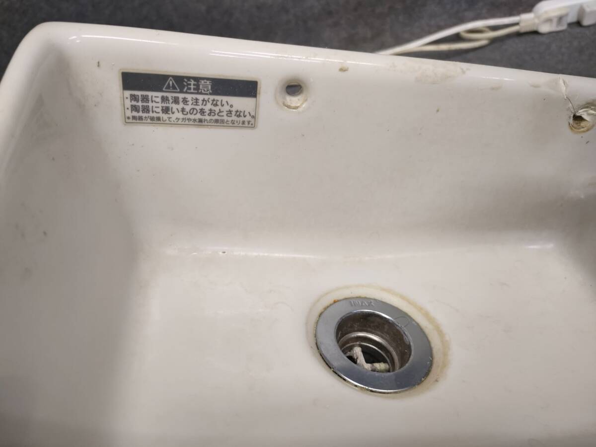 LIXIL リクシル LINAX リナックス 洗面臺 手洗器単品 壁付式 角形 L-35 BN8