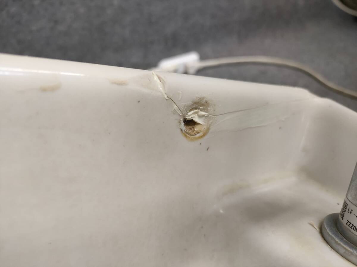 LIXIL リクシル LINAX リナックス 洗面臺 手洗器単品 壁付式 角形 L-35 BN8