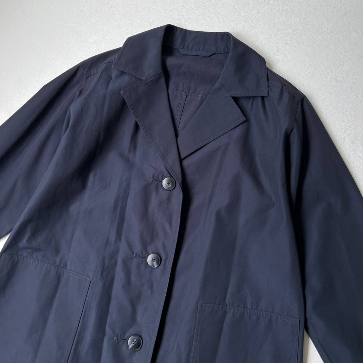 Aquascutum アクアスキュータム ロングコート スプリングコート アウター 希少 イングランド制 イギリス制 薄手生地 vintage ヴィンテージ