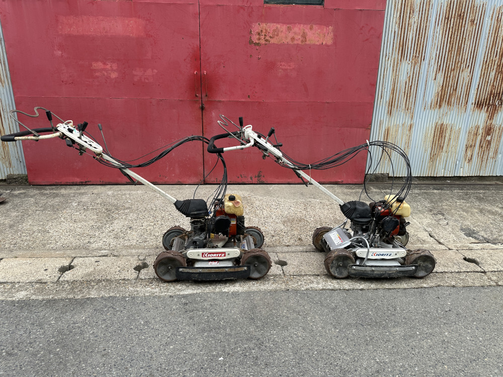 芝刈り機 Kioritz AZ850A Yahoo!オークション - KIORITZ（共立）AZ850A 自走式草刈機 4WD