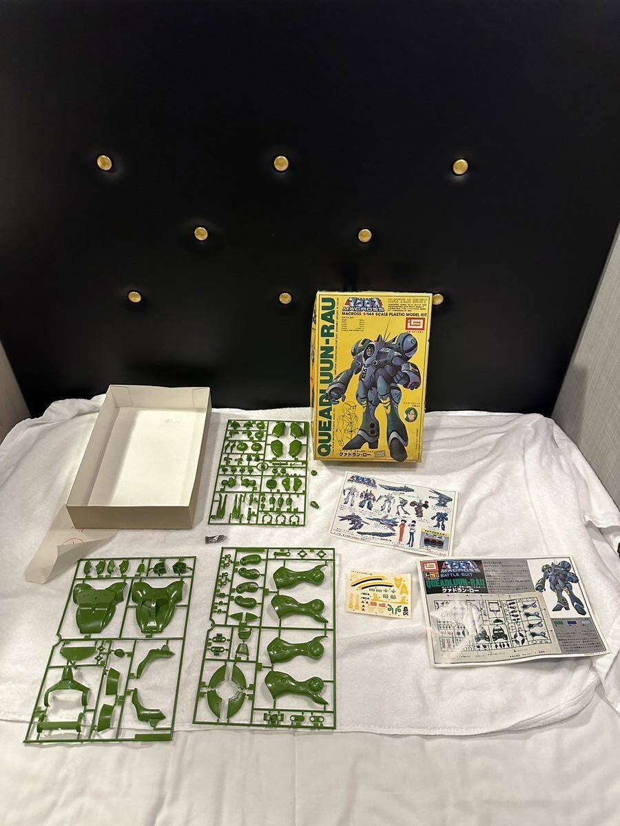 【1】≪プラモデル≫1/144 クァドラン・ロー 超時空要塞マクロス　未組立