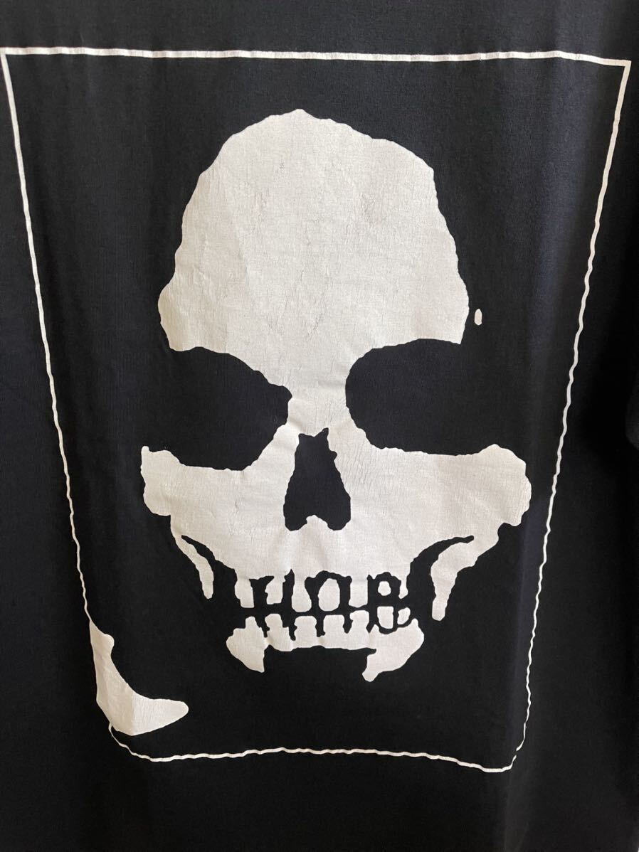 [ прекрасный товар ][ редкий большой размер ] NUMBER NINE Number Nine Charles Manson Skull футболка cut and sewn короткий рукав BLACK 4 черный чёрный цвет 