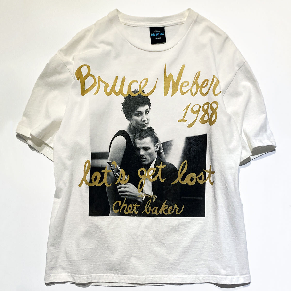 ブルースウェーバー Bruce Weber Tシャツ レッツゲットロスト ブルースウェーバー Bruce Weber Tシャツ レッツゲットロスト