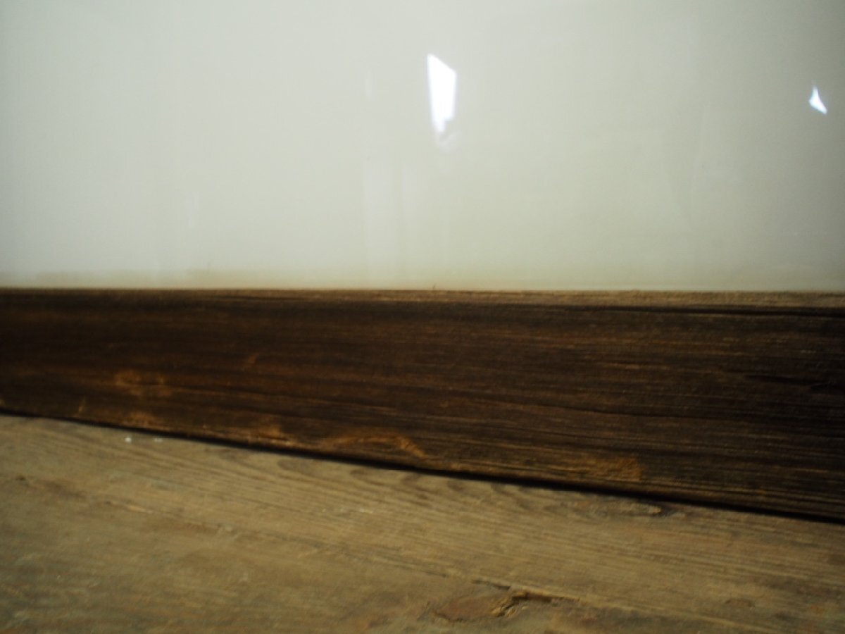 タR0746◇(1)【H136，5cm×W89cm】×2枚◇レトロな味わいの古い木