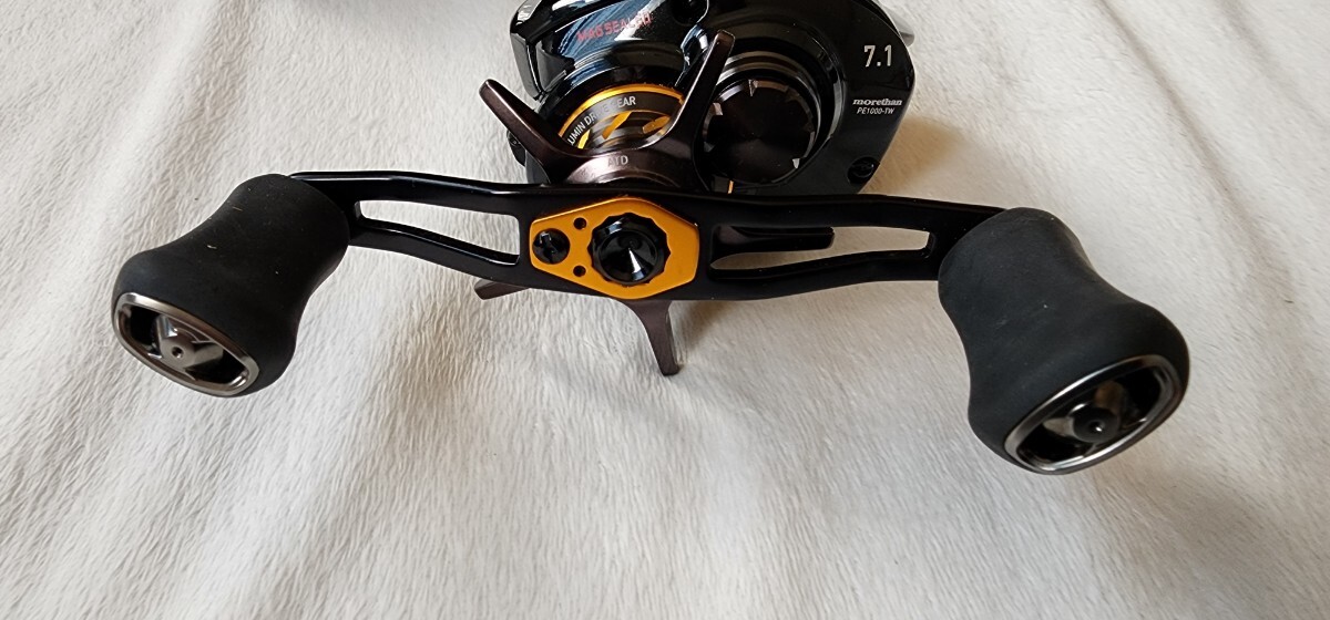 美品中古品 ダイワ DAIWA ベイトリール 19 morethanモアザン PE 1000-TW(収納袋付き)