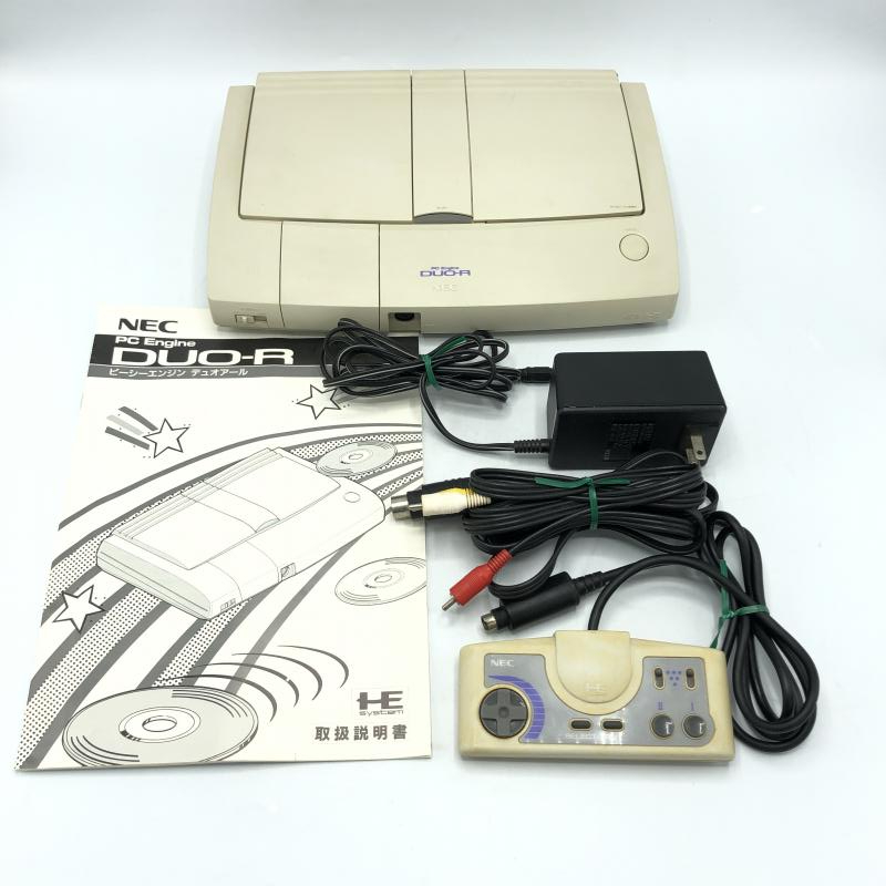 【人気沸騰】 DUO-R PCエンジン NEC 本体 PCアーケードパッド6付き PI-TG10 本体、アクセサリー