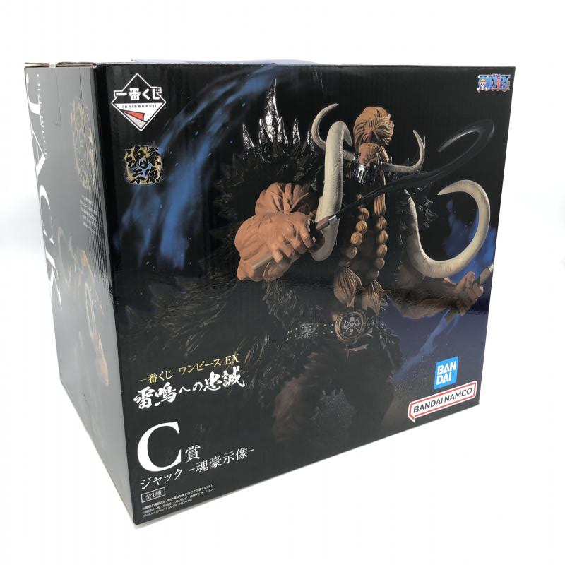 【中古】未開封)バンダイ 一番くじ C賞 ジャック 魂豪示像/ワンピース EX 雷鳴への忠誠[240006527644]