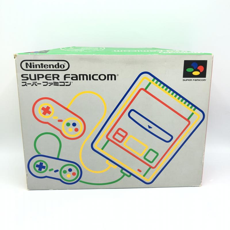【中古】本体）【美品・動作確認済】/任天堂/スーパーファミコン SHVC-001/本体裏ゴム劣化・説明書シリアル違い[240006528337]