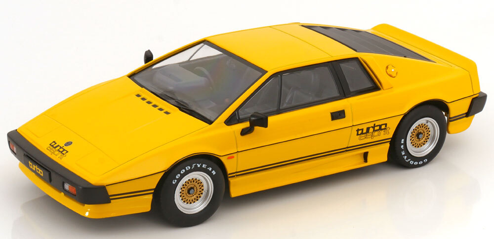 ＜予約品＞　KK scale 1/18 Lotus Esprit Turbo1981　イエロー　ダイキャスト製　ロータス　エスプリ