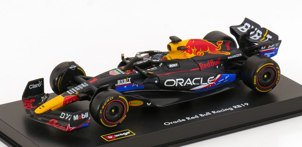 Burago 1/43 Red Bull RB19 USA GP 2023 Verstappen　レッドブル　フェルスタッペン　ブラーゴ　ドライバー付