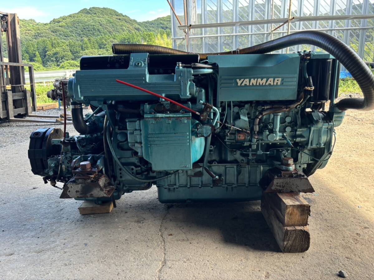 yanmar ヤンマー船内機 6LY-UTZY 240馬力 ドライブ式 実働品 yanmar ヤンマー船内機 6LY-UTZY 240馬力 ドライブ式 実働品