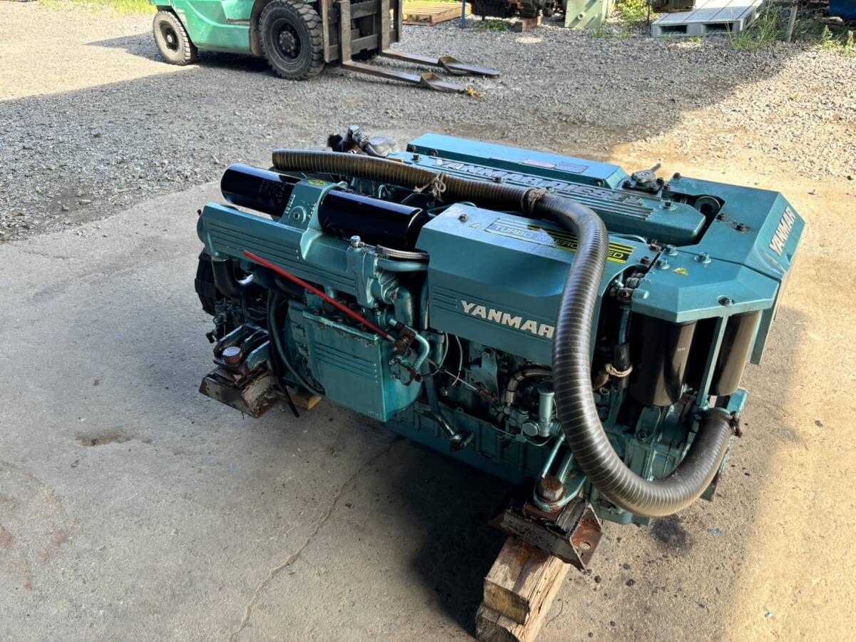 yanmar ヤンマー船内機 6LY-UTZY 240馬力 ドライブ式 実働品 yanmar ヤンマー船内機 6LY-UTZY 240馬力 ドライブ式 実働品