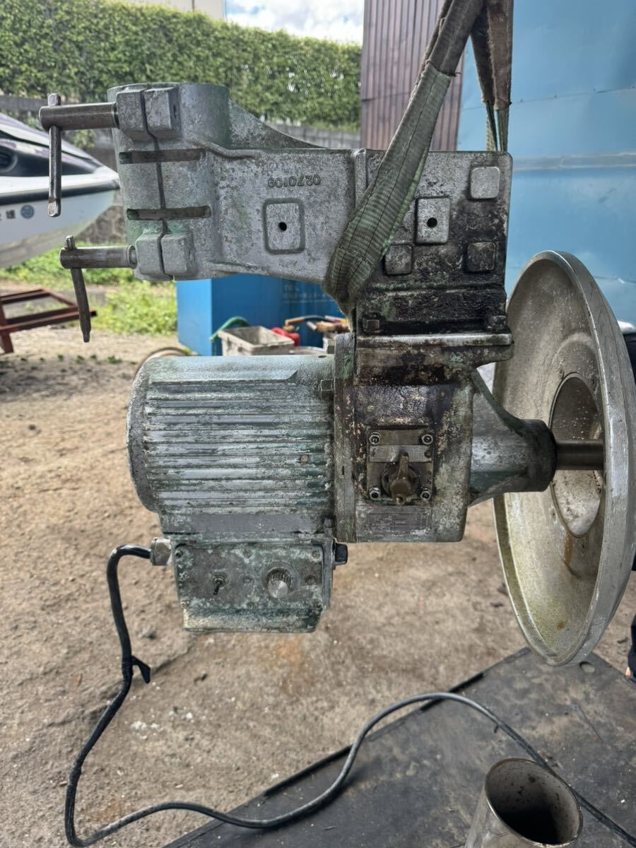 39500円 巻き網機 漁船用 MR-4024S DC24V /25A 出力:400W 定格 39500円 巻き網機 漁船用 MR-4024S DC24V /25A 出力:400W 定格