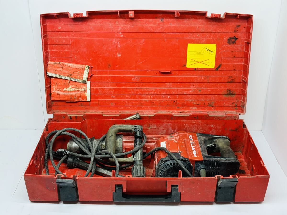 HILTI(ヒルティ)電動ハツリ機 TE805 100Vコンボ 電動工具 専用 HILTI(ヒルティ)電動ハツリ機 TE805 100Vコンボ 電動工具 専用