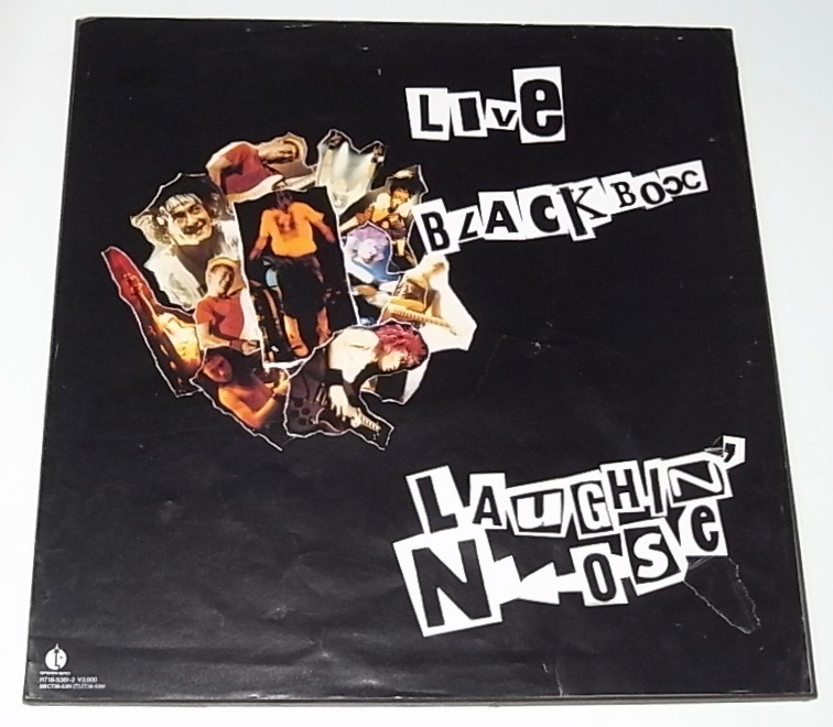 送料無料 希少 レア 2枚組 LP 12インチ アナログ レコード LAUGHIN' NOSE ラフィンノーズ LIVE BLACK BOX ライブ・ブラック・ボックス
