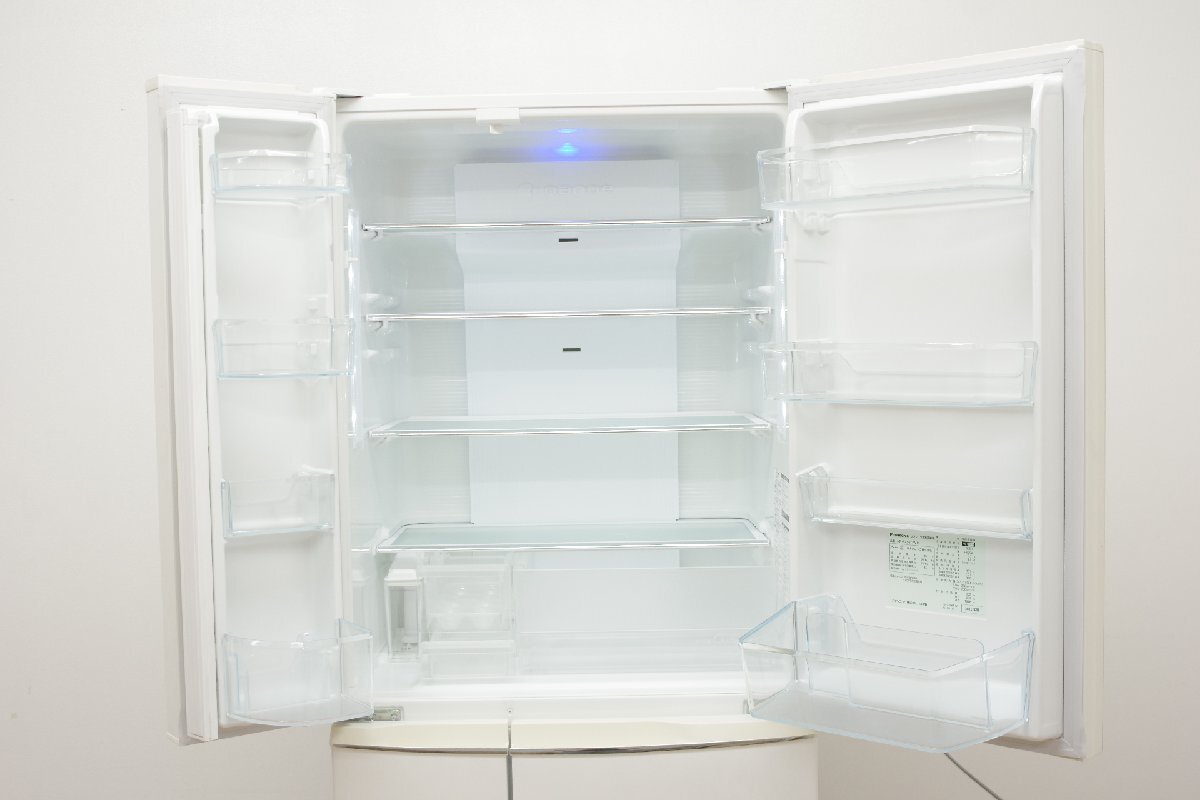 展示品Panasonic 冷凍冷蔵庫451L 2012年製NR-F456T-W パナソニック冷蔵 
