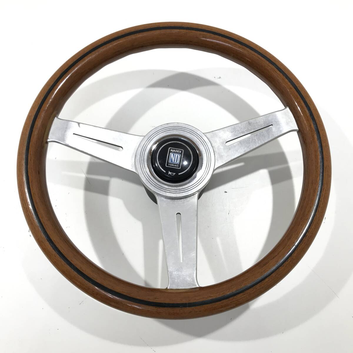 NARDI ハンドル(中古) Yahoo!オークション - 中古 NARDI ナルディ ウッドステアリング