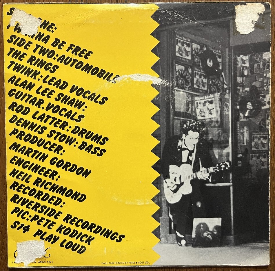 試聴可 The Rings - I Wanna Be Free/ Automobile orig7' 【70's
