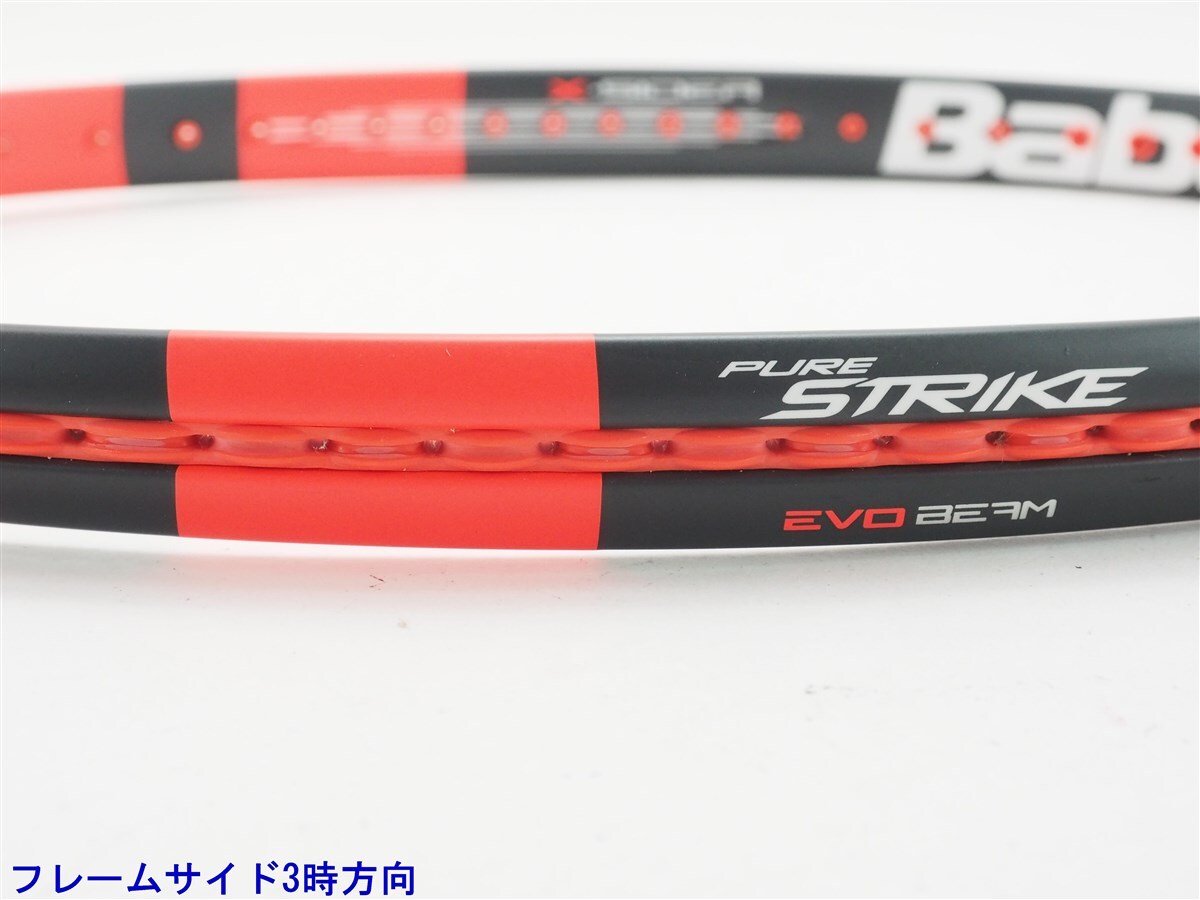  б/у теннис ракетка Babolat чистый Strike 16×19 2014 год модели (G2)BABOLAT PURE STRIKE 16×19 2014