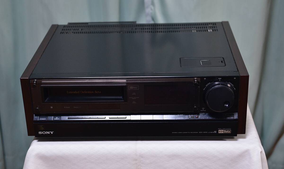 1987年 当時の高級機★SONY/ソニー EDBeta Hi-Band Betamax EDV-9000 ソニー ベータマックス★通電は可 ジャンク品