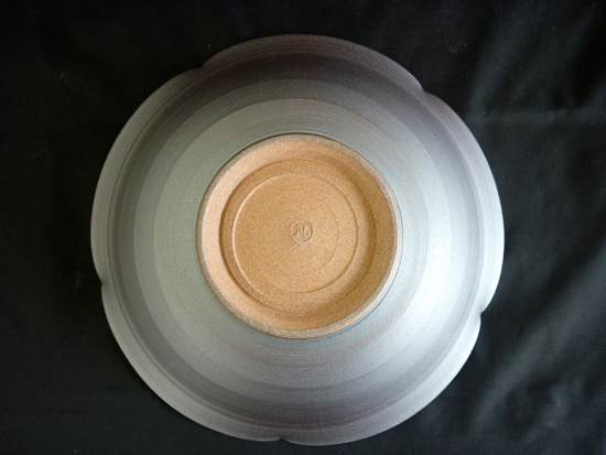 たち吉 浅茅 盛鉢 青嵐 直径14.2cm 高さ6.8cm 大鉢 和食器 _画像5