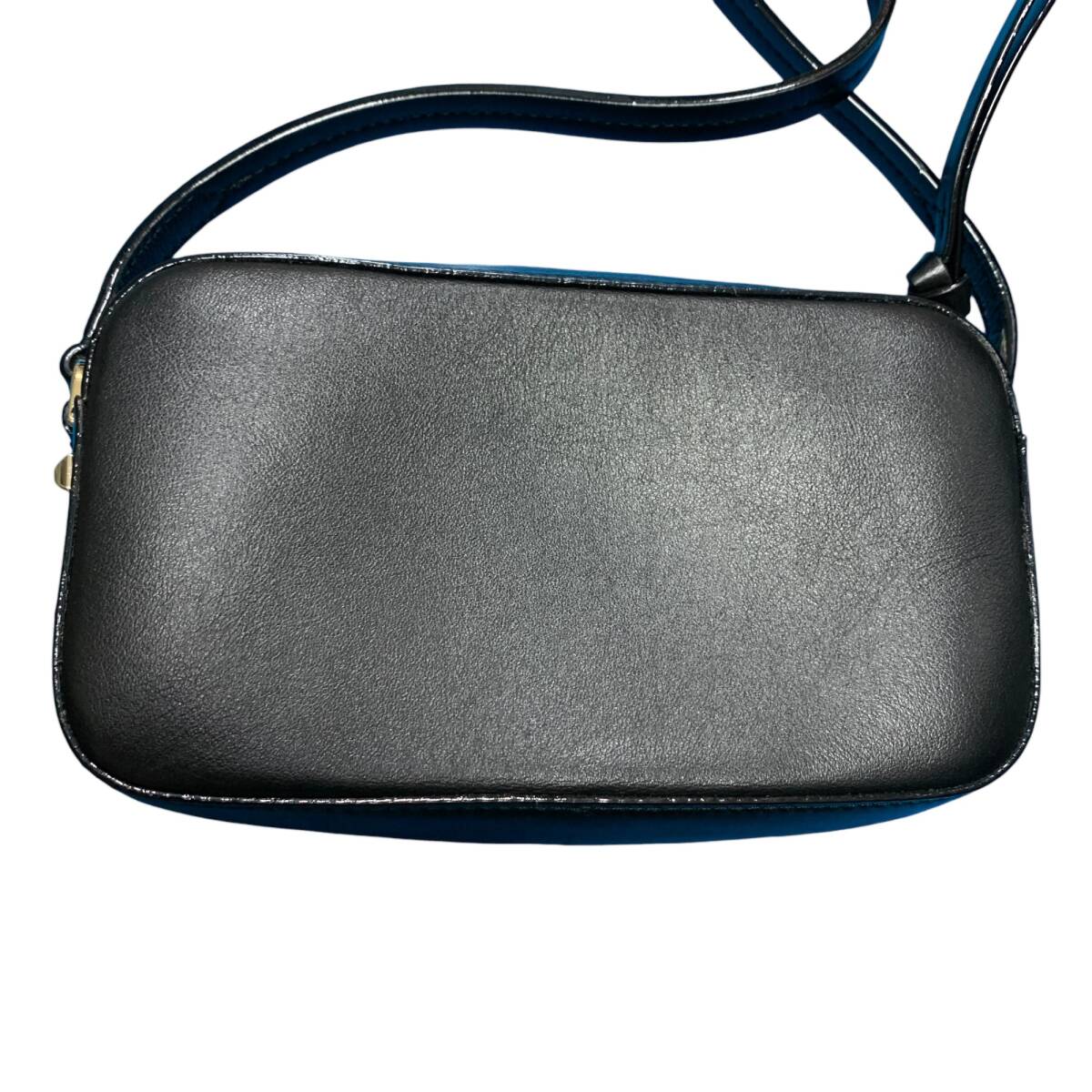 * б/у товар * Jimmy Choo JIMMY CHOO сумка на плечо микро JC Logo машина f кожа сумка для хранения иметь черный V66912NA