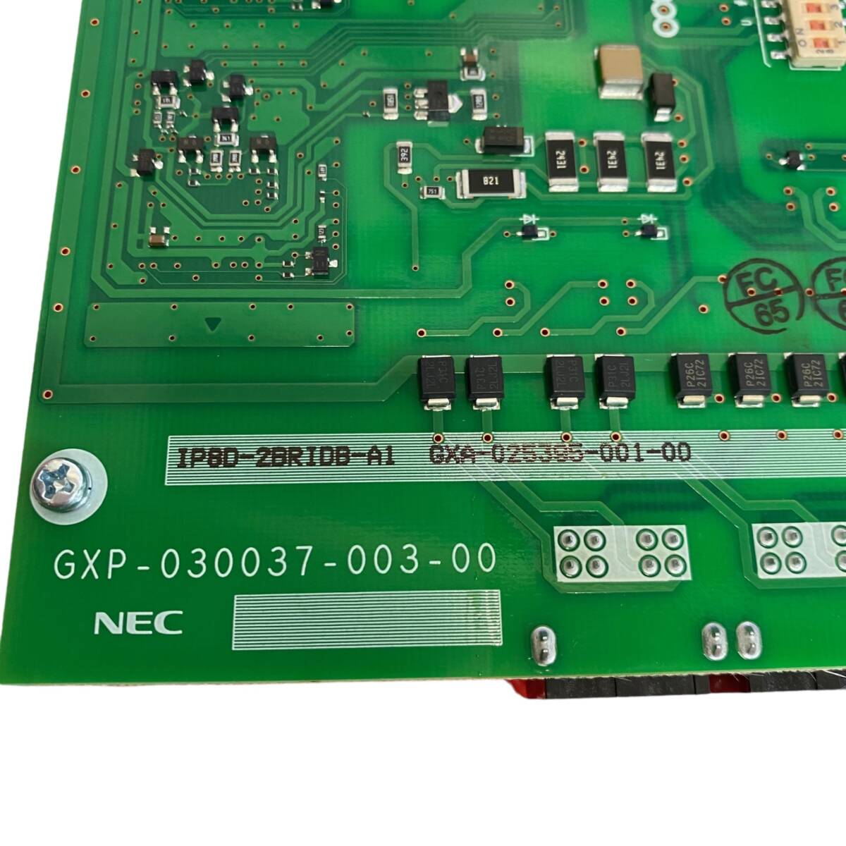 【未使用品】NEC IP8D-2BRIDB-A1 ビジネス用 2デジタル局線ユニット(増?jiān)O(shè)) ビジネスフォン 基盤 箱無(wú) J70948RD