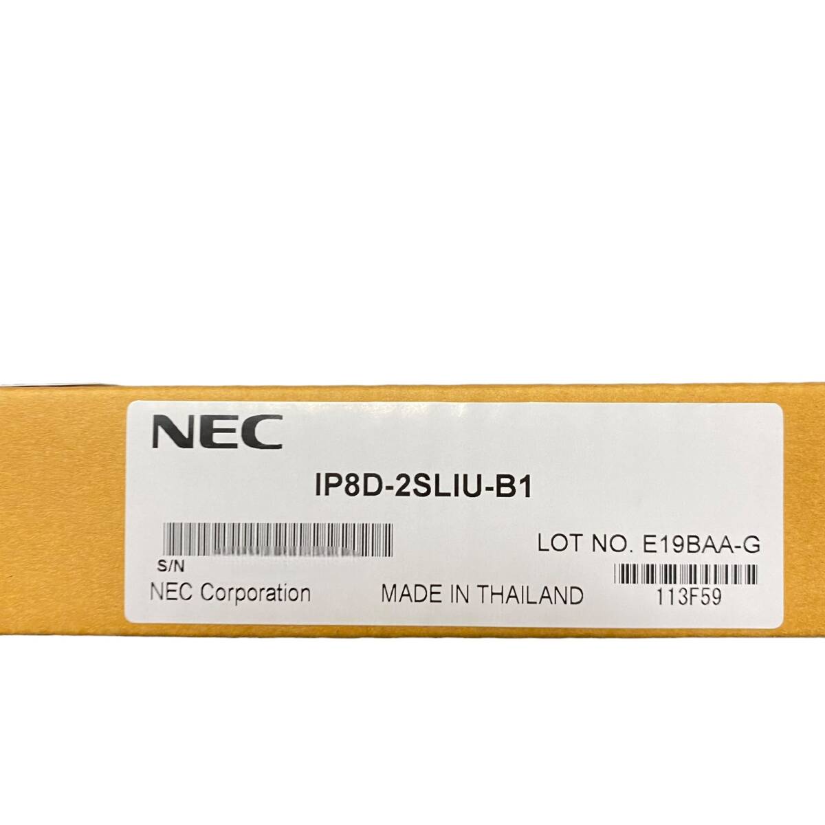 【未使用品】 NEC AspireWX IP8D-2SLIU-B1 2単體電話機ユニット ビジネスフォン 基盤 箱あり L67866RD