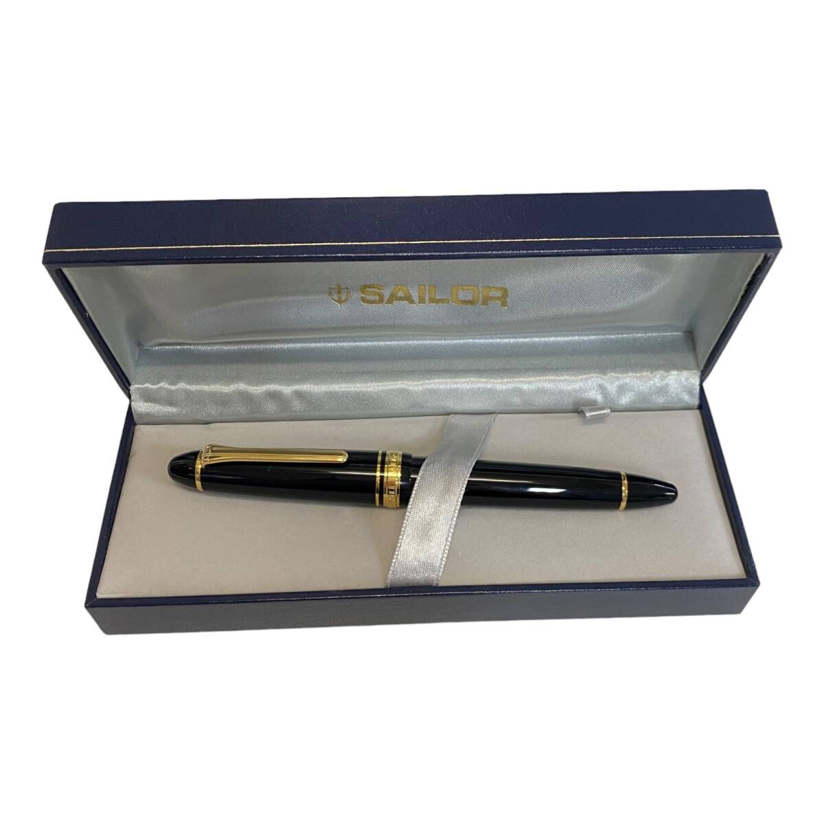 【未使用】SAILOR セーラー FOUNDED 1911 ペン先21K 万年筆 インク 取扱説明書あり 名前入り kyL10571RO