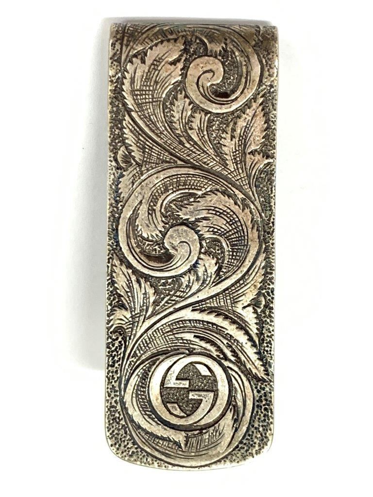 GUCCI グッチ GARDEN キャットヘッド タイガー シルバー