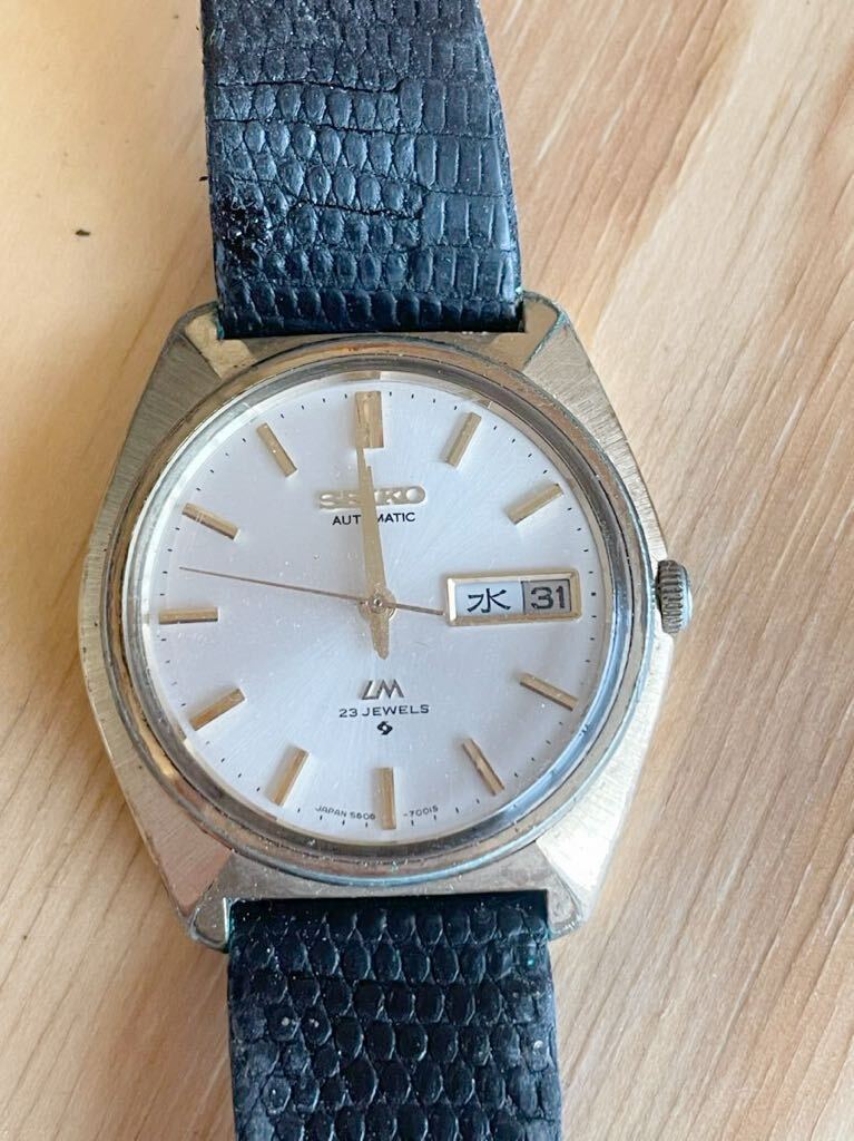 稼働品　SEIKO 自動巻き 腕時計 日本国有鉄道総裁　ロードマチック　セイコー