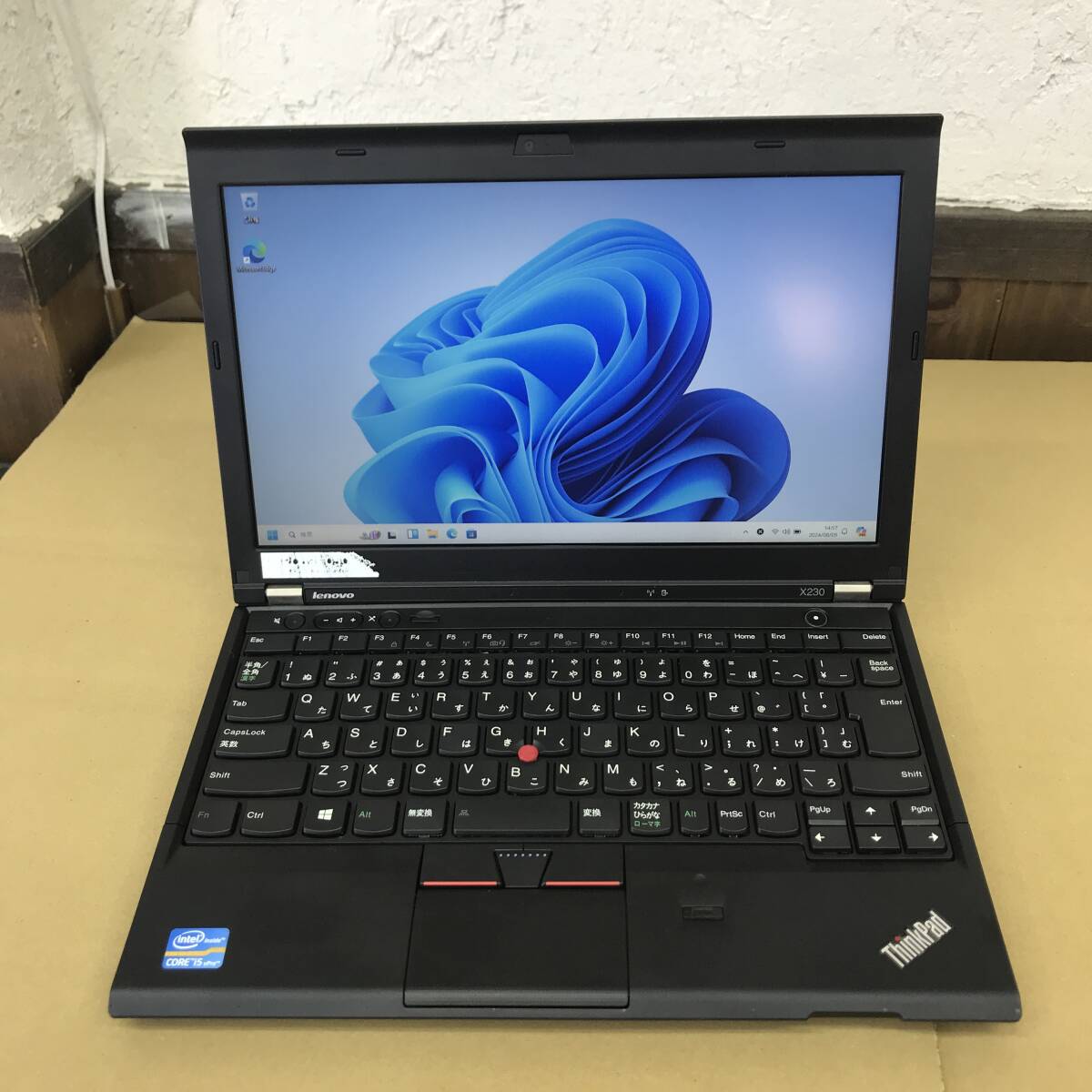 LENOVO Thinkpad X230 Core i5-3320MU 16GB SSD256GB+HDD320GB windows11Pro 64bit WEBカメラ　WIFI　[2774-10]