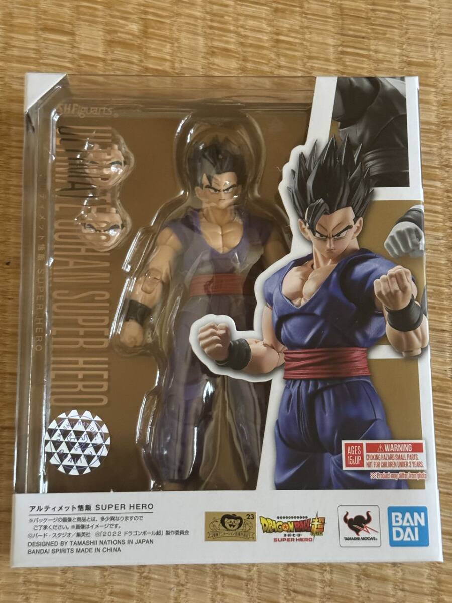 S.H.Figuarts アルティメット悟飯 SUPER HERO 新品未開封 フィギュアーツ S.H.フィギュアーツ ドラゴンボール 孫悟飯