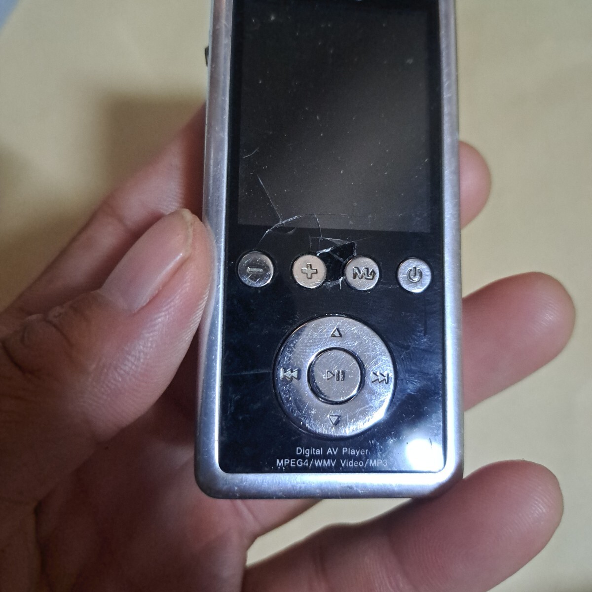 液晶破損　故障品　部品取り　PIPO MP3プレーヤー　本體のみ デジタルオーディオプレーヤー