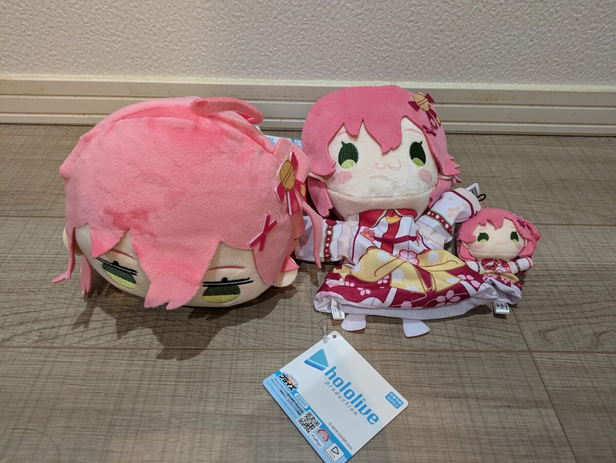 ホロライブ プロダクション さくらみこ ぬいぐるみ セット ホロライブ プロダクション さくらみこ ぬいぐるみ セット