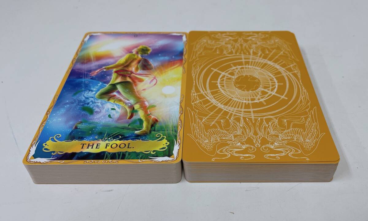 【アルケミア?タロット 解説書付き 森村あこ 畫?貴?！骏骏恁氓去`ド/占い/趣味/コレクション/A67-643