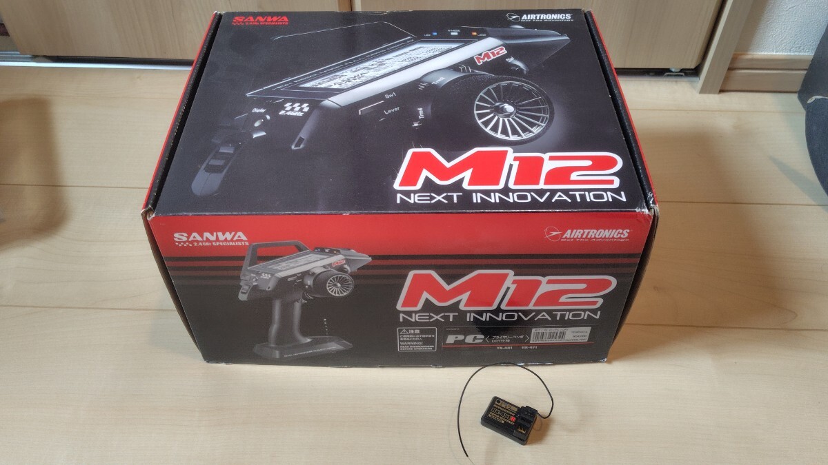 SANWA M12 プロポ 送受信機セット Lipoバッテリー付き RX-451R SANWA M12 プロポ 送受信機セット Lipoバッテリー付き RX-451R