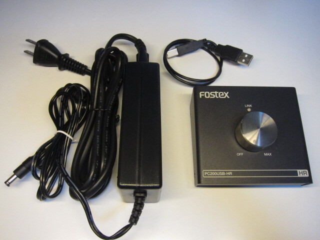 美品 FOSTEX パーソナル・アンプ PC200USB-HR