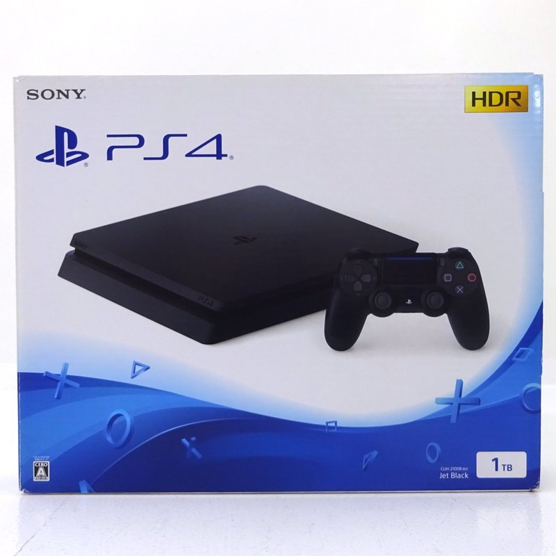★中古★PlayStation4 ジェット・ブラック 1TB CUH-2100B (PS4/プレステ/プレイステーション)★【GM634】