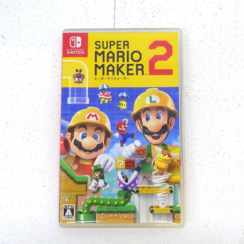 ★中古★Nintendo Switch ニンテンドースイッチ ソフト スーパーマリオメーカー 2 (任天堂/1円～) ★【GM646】