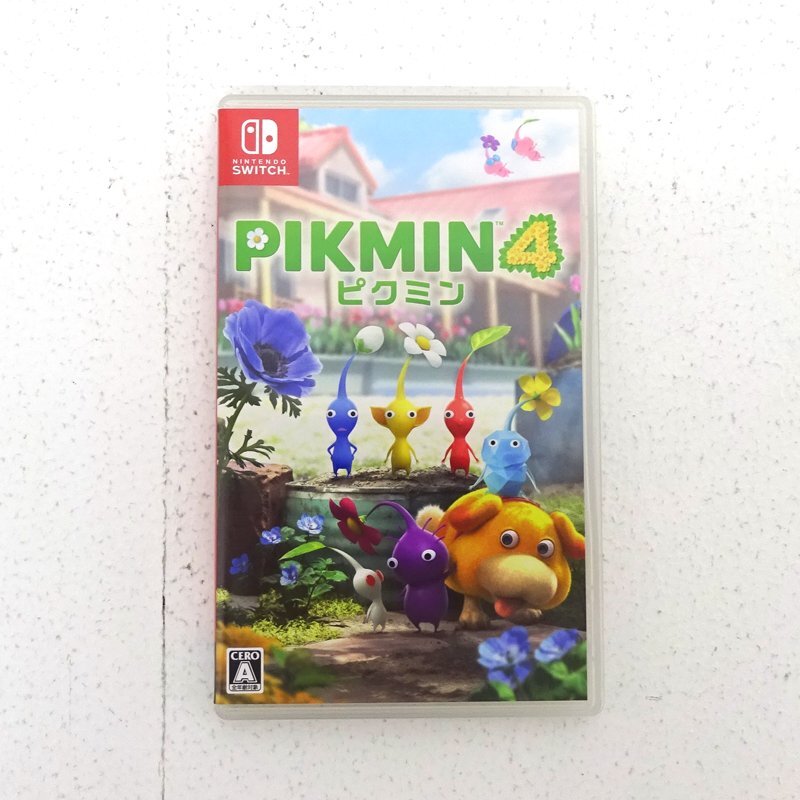 ★中古★Nintendo Switch ソフト Pikmin 4 ピクミン (ニンテンドースイッチ/任天堂/スイッチ)★【GM646】