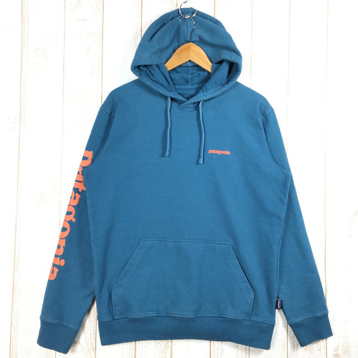 MENs M Patagonia text Logo up riser ruf-tiText Logo Uprisal Hoody sweat Parker pull over 