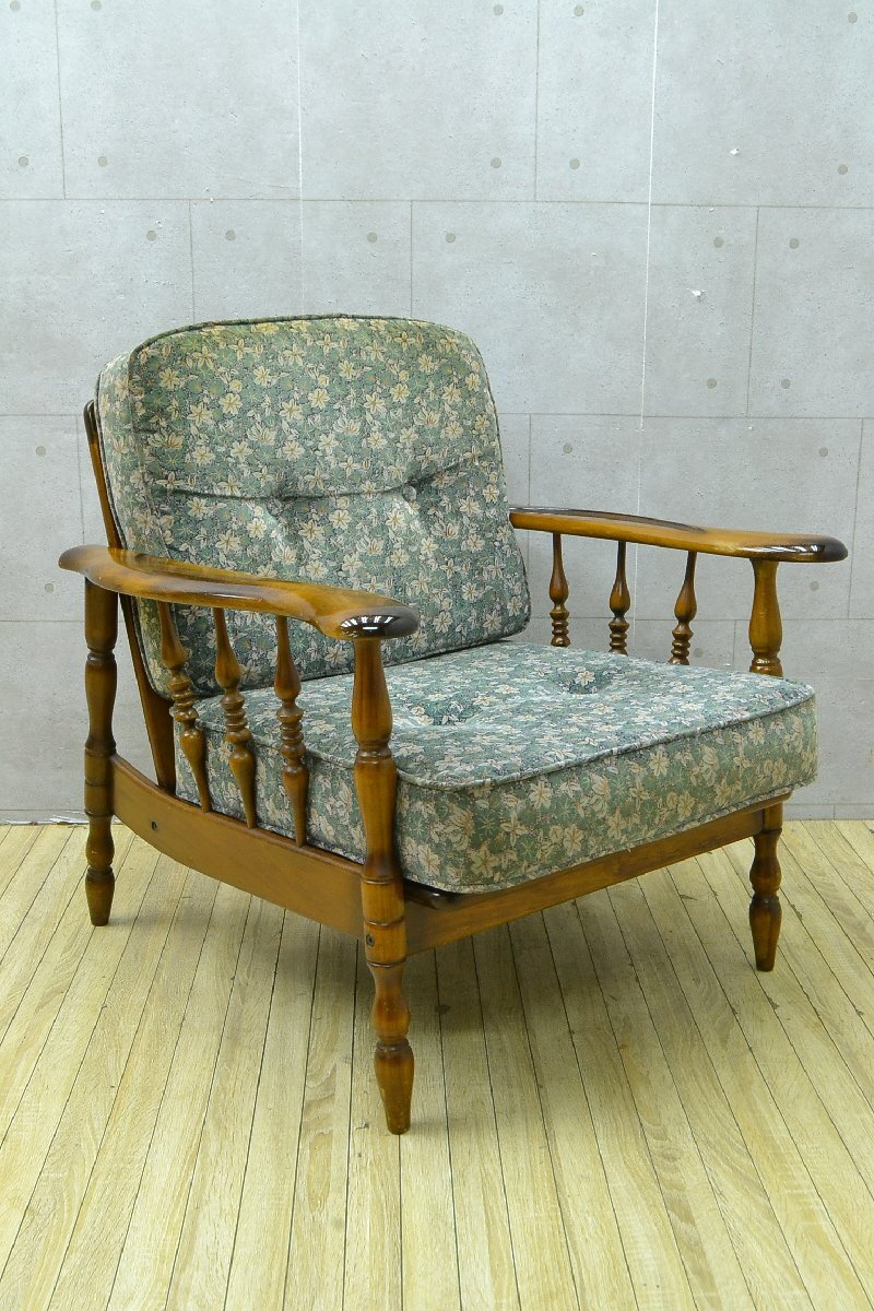 C871■karimoku　カリモク■一人掛けソファ■コロニアル■WC60シリーズ■パーソナルソファ■クラシック■1Pソファ