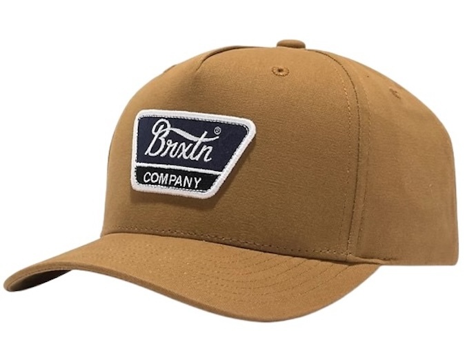 Brixton Linwood C MP Snapback Hat Cap Brown キャップ